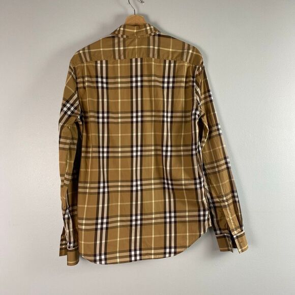 Burberry Brit Men's Nova Check Button-Down Shirt - Size M - Picture 2 of 6